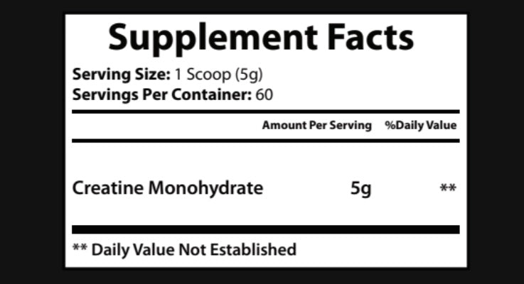 Creatine Monohydrate Premium